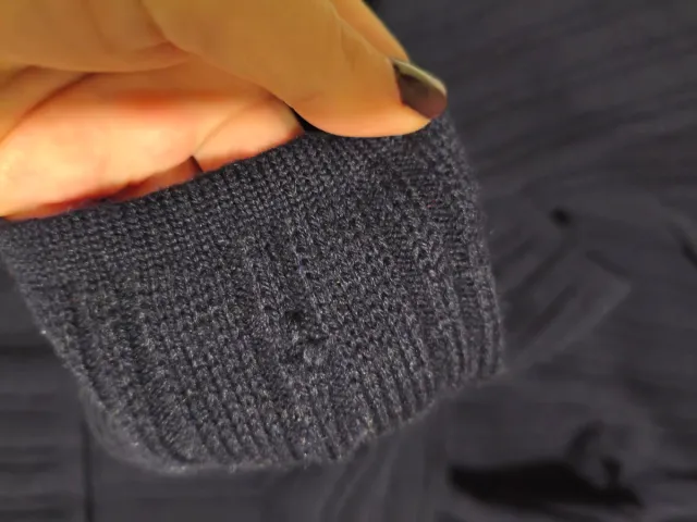 Cardigan Ted Lapidus Lana Vergine Blu