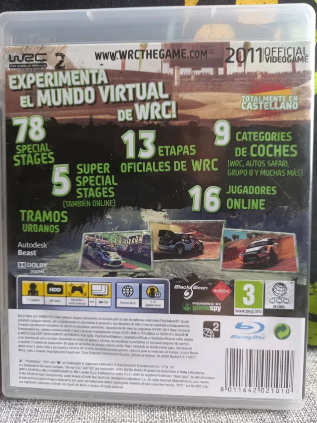 WRC 2 FIA World Rally Championship PS3