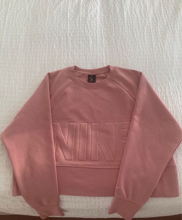 Sudadera Nike Dri-Fit Rosa Talla S