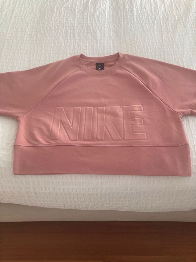 Sudadera Nike Dri-Fit Rosa Talla S