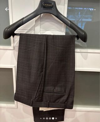 Traje Canali Marrón