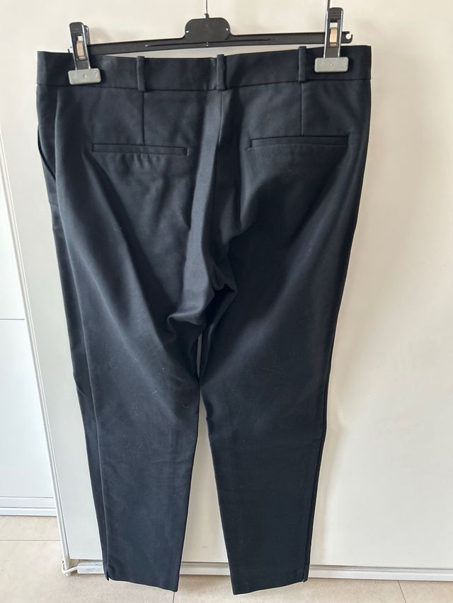 Pantalón Mango Algodón Negro Talla 40