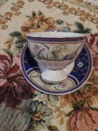 Tazzina vintage Galaxy con piattino