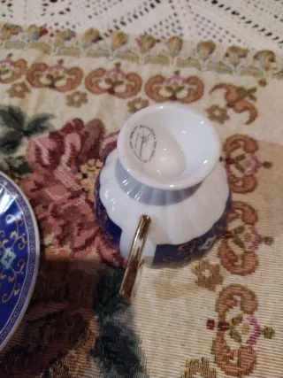 Tazzina vintage Galaxy con piattino