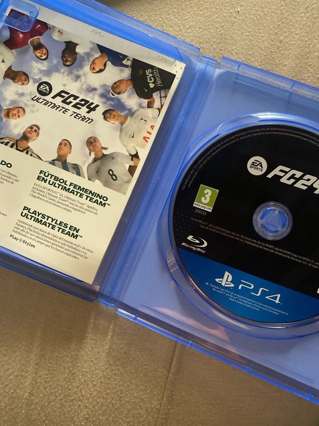 FC 24 PS4 EA Sports Videojuego Deporte