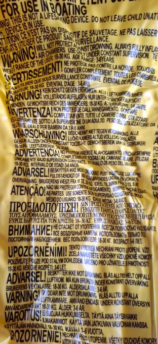 Chaleco flotador para niños de 3 a 6 años