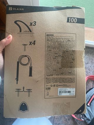 Tabla surf OLAIAN 7'5 Sin uso