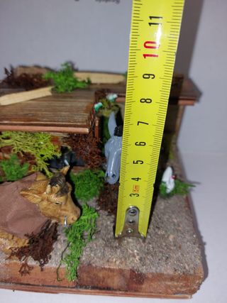 Presepe con Bue e Asino in Movimento