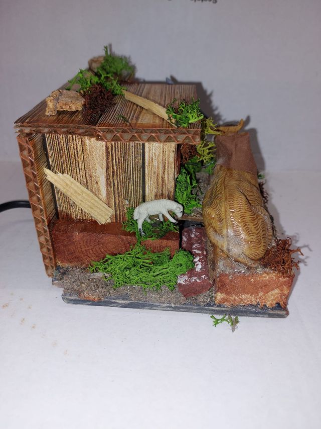 Presepe con Bue e Asino in Movimento