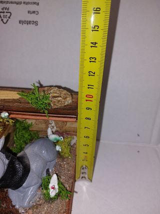 Presepe con Bue e Asino in Movimento