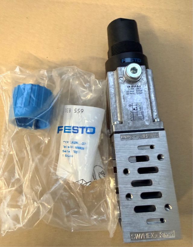 Regolatore Pressione Festo LR-ZP-P-6-1 Nuovo