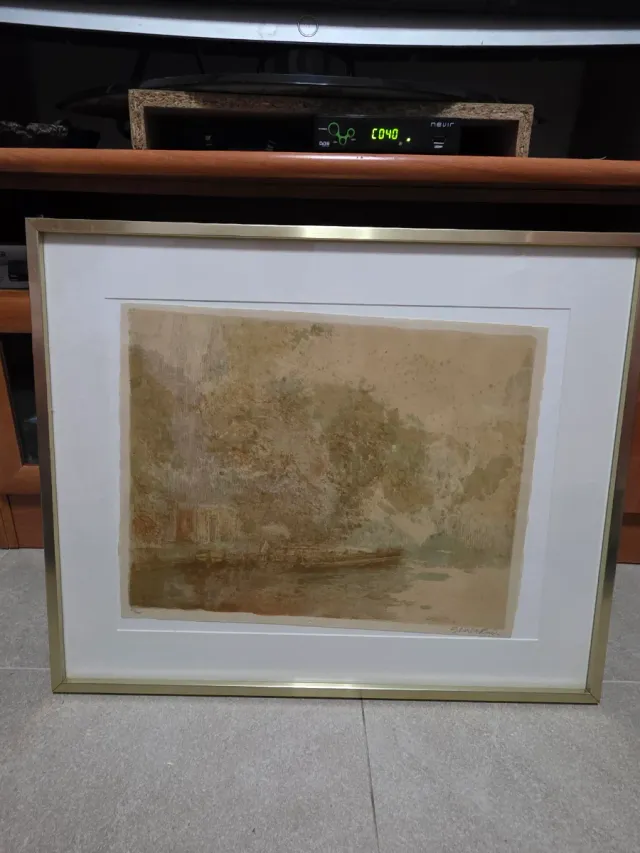 Quadro Ruiz José Antonio García. Valorado em 100€