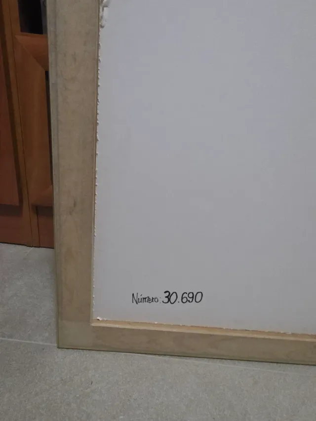 Quadro Ruiz José Antonio García. Valorado em 100€