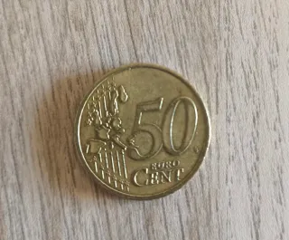 Moneda 50 céntimos Francia 1999 La Sembradora
