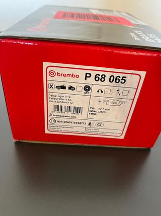 Pastillas Freno Brembo P 68 065