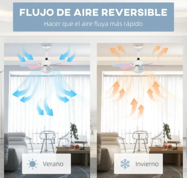 Ventilador infantil con luz