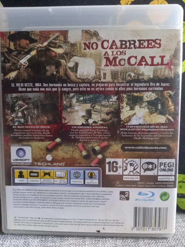 Call of Juarez: Bound in Blood PS3