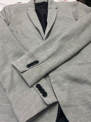 Chaqueta Zara Gris Talla M