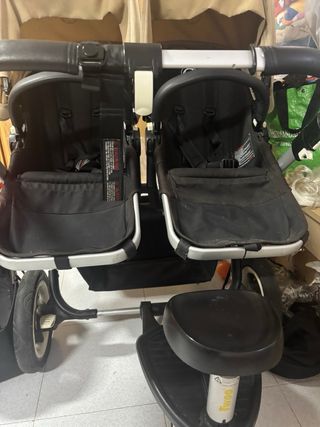 Carro Gemelar Bugaboo MUY COMPLETO!! Esta genial!