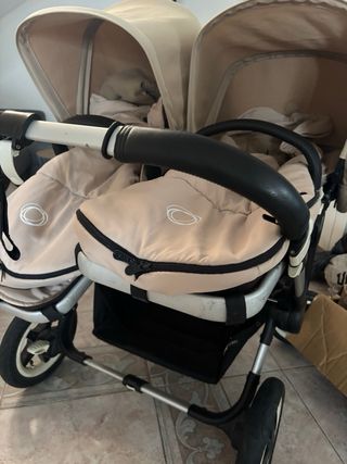 Carro Gemelar Bugaboo MUY COMPLETO!! Esta genial!