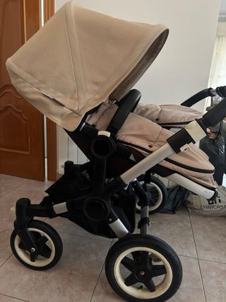 Carro Gemelar Bugaboo MUY COMPLETO!! Esta genial!