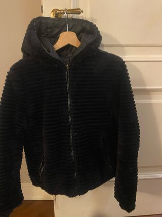 Pelliccia ecologica reversibile