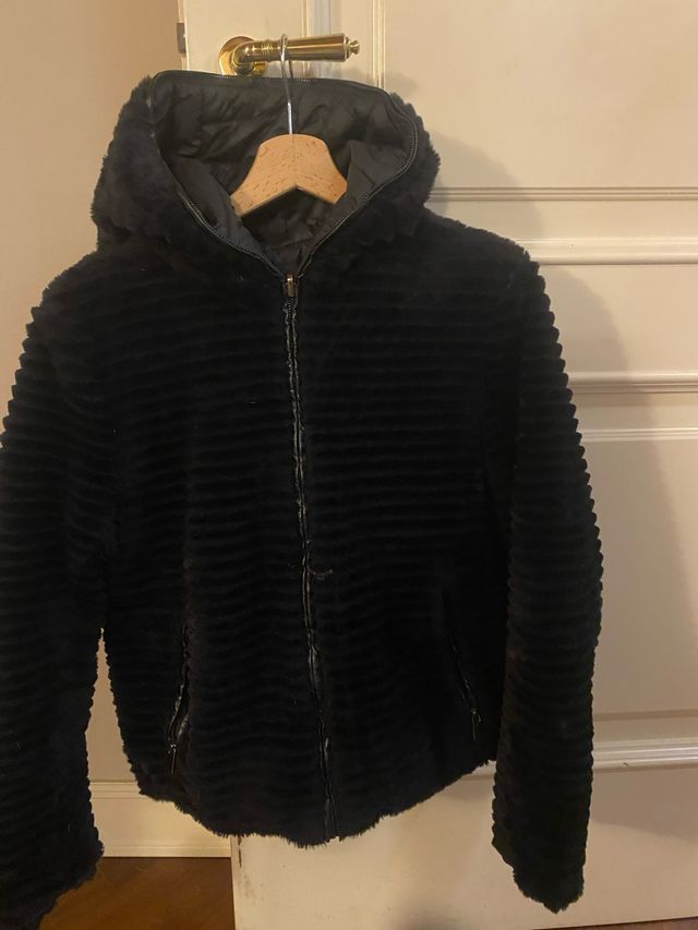 Pelliccia ecologica reversibile