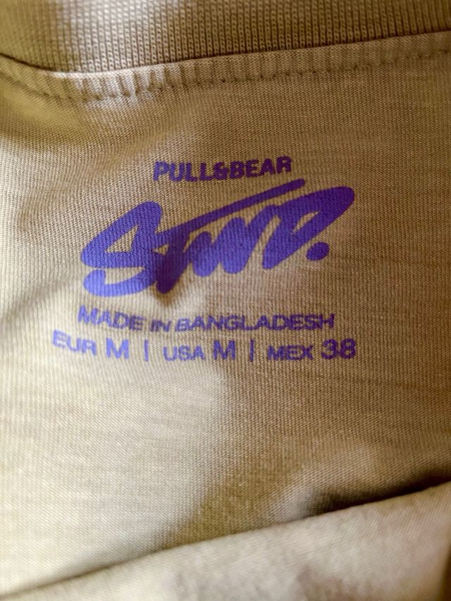 Camiseta Pull&Bear verde