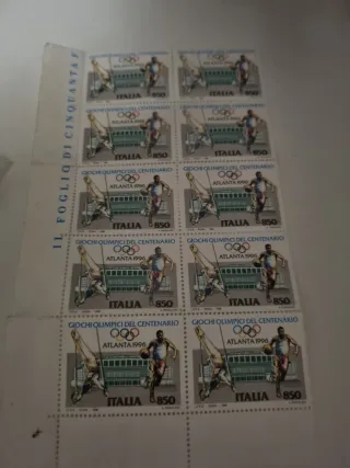 Francobolli Giochi Olimpici Atlanta 1996