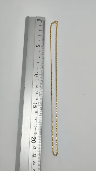 Cadena fina oro 18kt