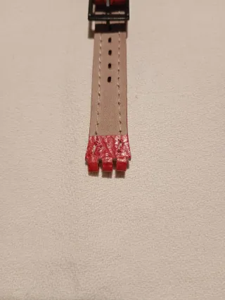 Cinturino per orologio Swatch Pelle Rosso 14mm