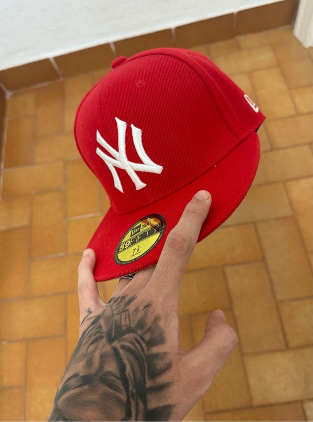 Gorra New Era Roja NY