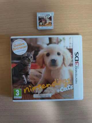 Nintendogs + Cats Golden Retriever 3DS