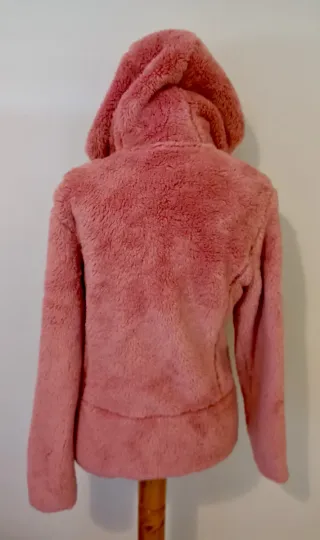Chaqueta rosa polar marca Joluvi talla M rosa