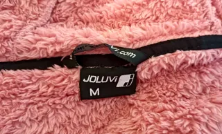 Chaqueta rosa polar marca Joluvi talla M rosa