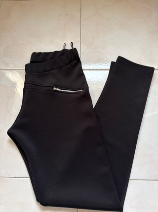 Mallas negras con cremallera talla S/M