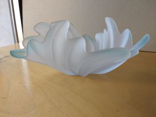 Vaso Vintage Arte Murano Kristall Mery