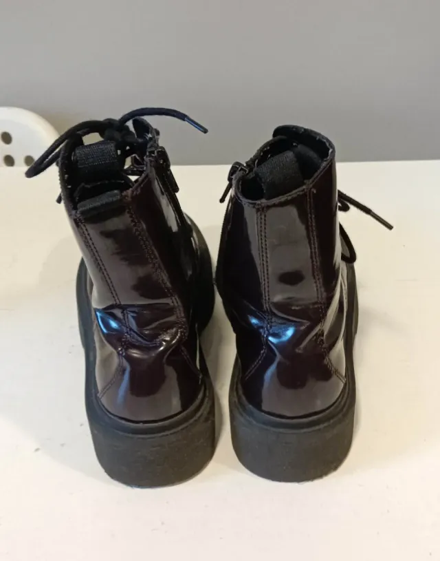 Botas Zara niña Burdeos T.34