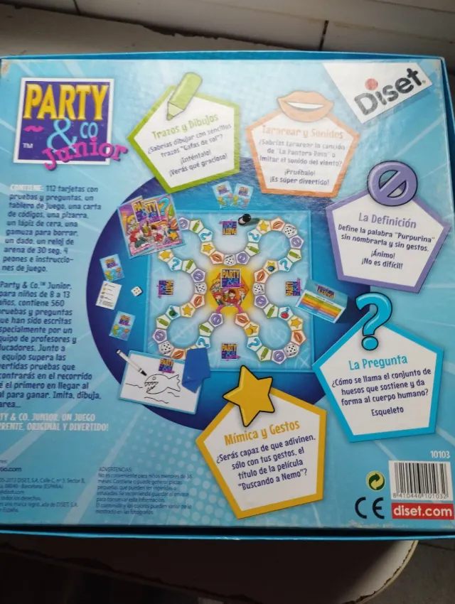 Party & Co Junior - Juego de mesa Diset