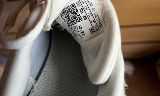 Adidas blancas talla 28