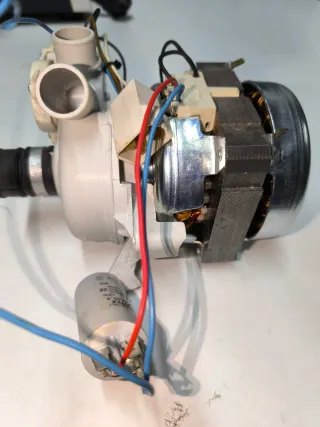 Bomba lavavajillas con válvula desvío