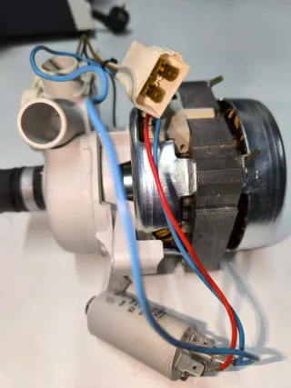 Bomba lavavajillas con válvula desvío