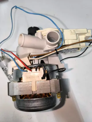 Bomba lavavajillas con válvula desvío