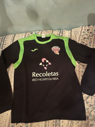 Sudadera Joma Atlético Valladolid Negra y Verde