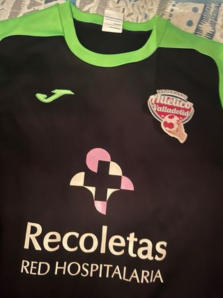 Sudadera Joma Atlético Valladolid Negra y Verde