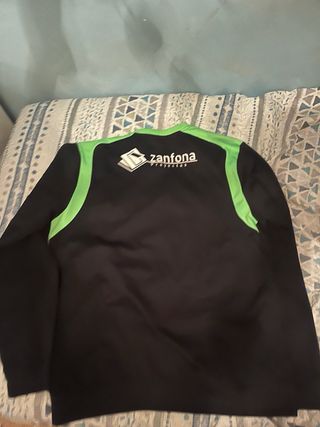 Sudadera Joma Atlético Valladolid Negra y Verde