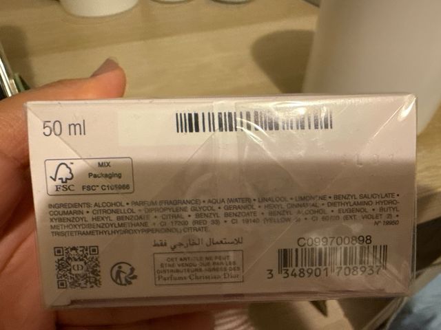 Perfume Miss Dior Parfum Nuevo Sin Abrir 50ml