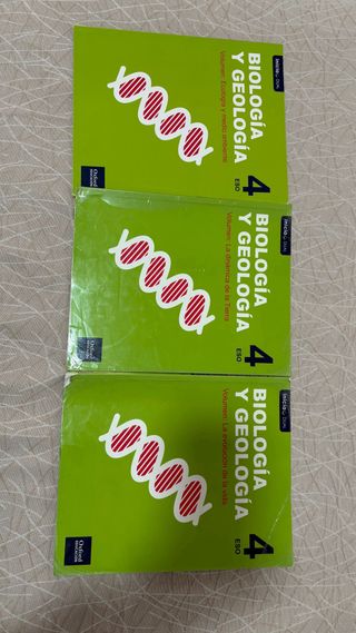 Libro de biología y geología 4 ESO