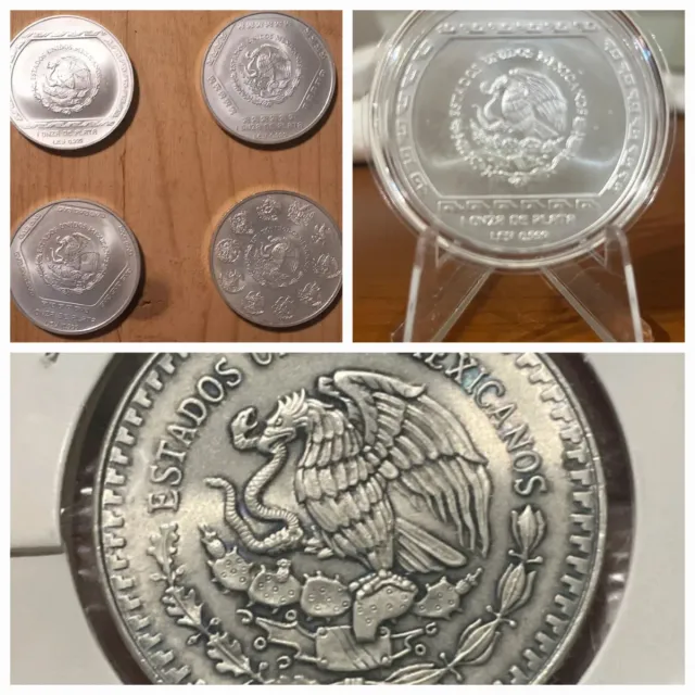 Set 6 monete Messico Argento