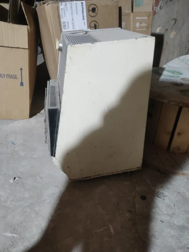 Estufa Gas antigua Superser Beige/Gris